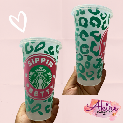 Leopard Customized Plastic Cup (24 fl oz)