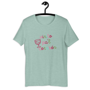 VINITO PAL CORAZÓN- Unisex T-Shirt