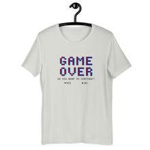 Load image into Gallery viewer, GAME OVER (black letters)- Unisex T-Shirt