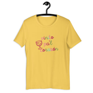 VINITO PAL CORAZÓN- Unisex T-Shirt