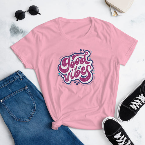 GOOD VIBES- Women's t-shirt FIT