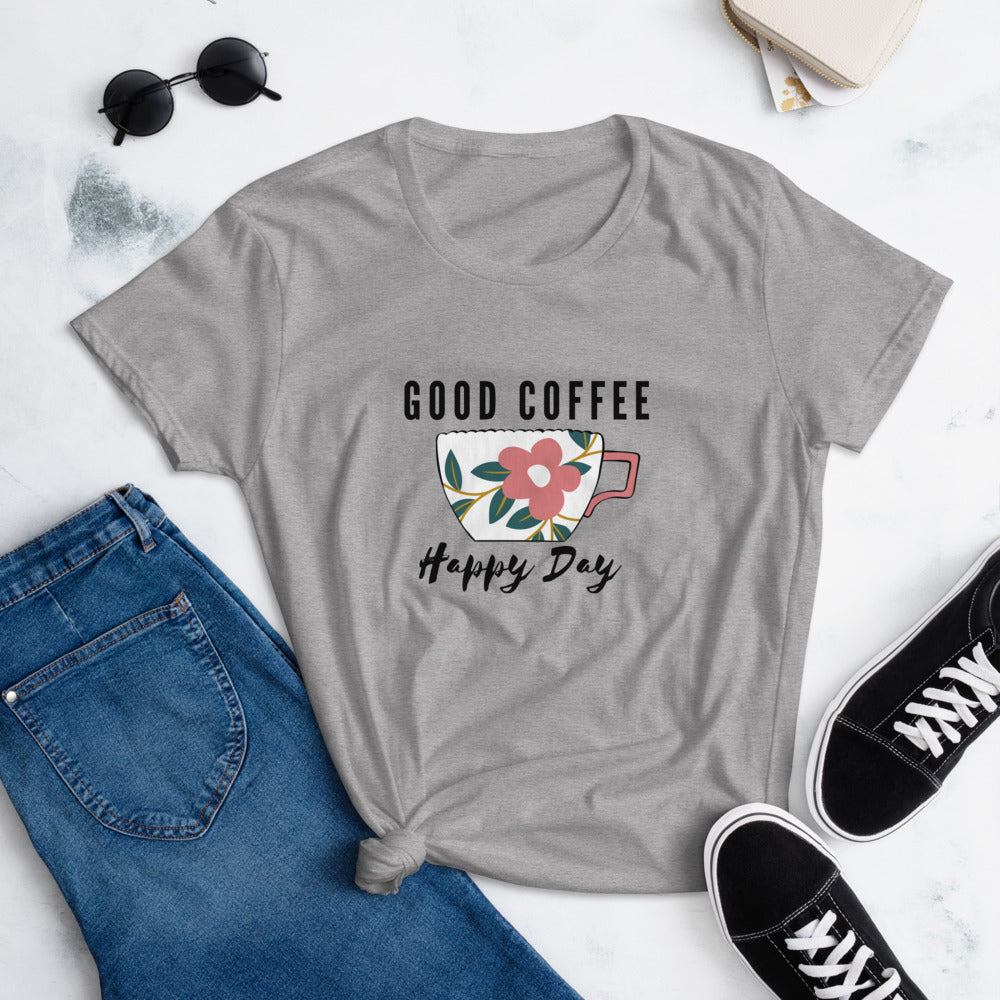 GOOD COFFEE- Women's t-shirt FIT