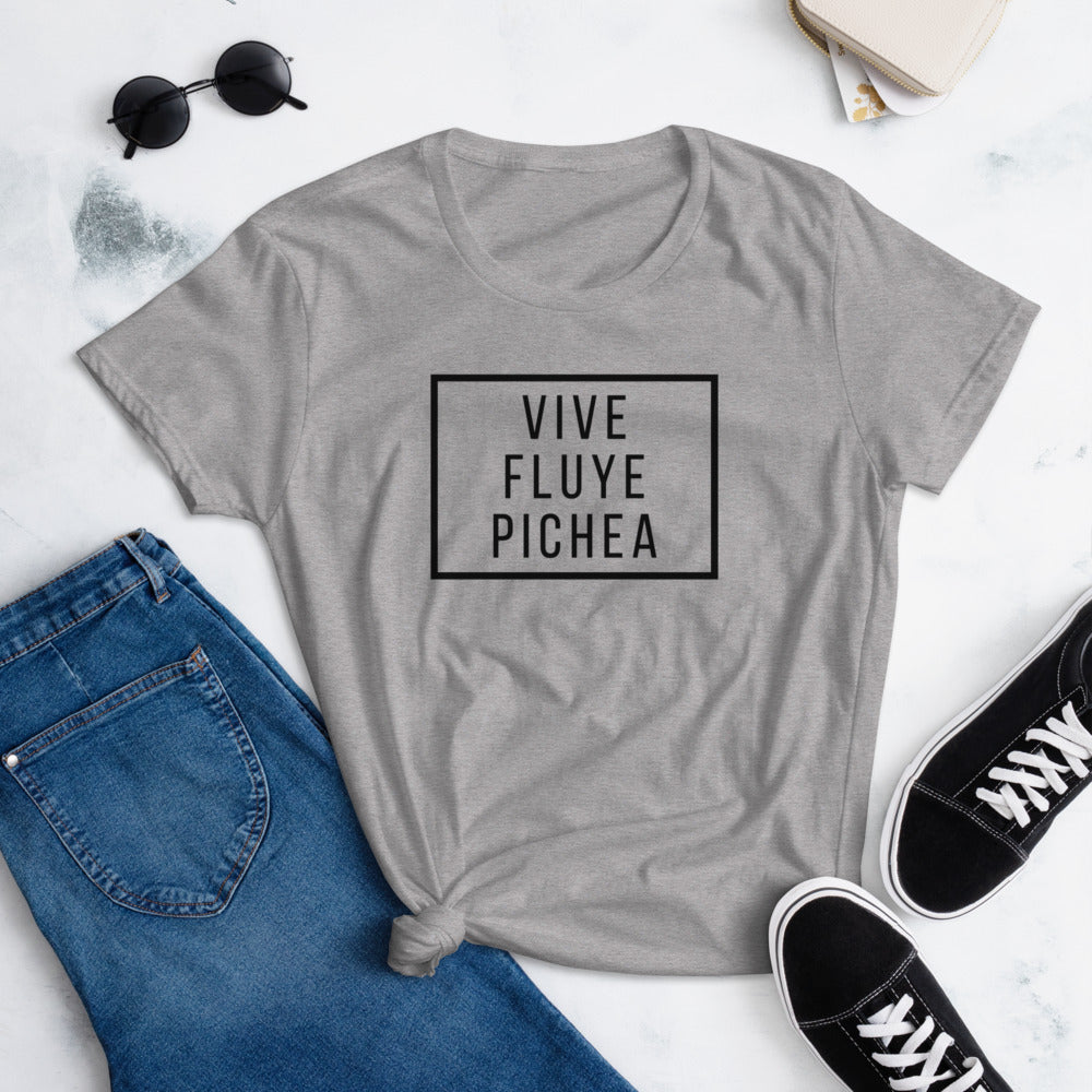 VIVE, FLUYE, PICHEA- Women's t-shirt FIT
