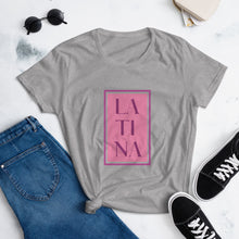 Load image into Gallery viewer, LATINA PINK- Women&#39;s t-shirt FIT