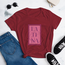 Load image into Gallery viewer, LATINA PINK- Women&#39;s t-shirt FIT